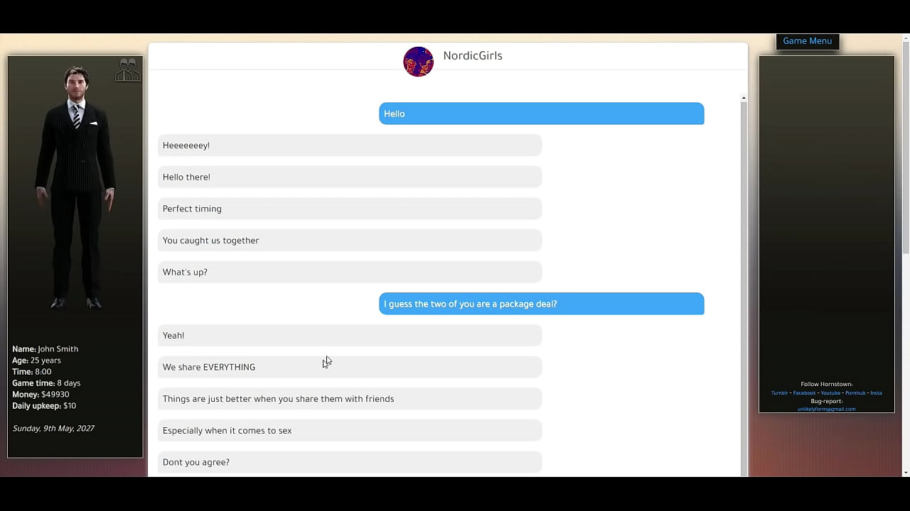 Threesome in Hornstown