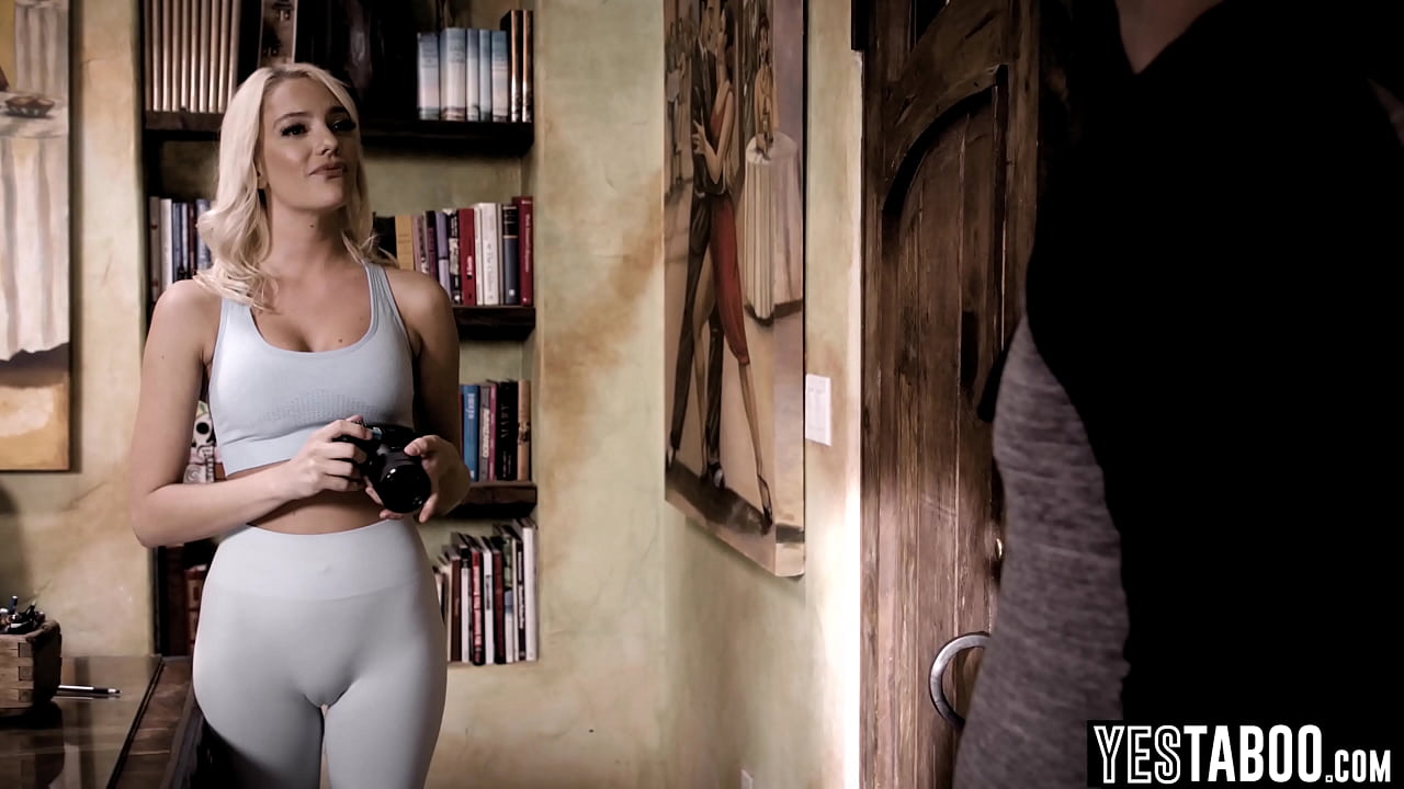 Big boobs blonde matchmaker MILF seduces and fucks a stud customer