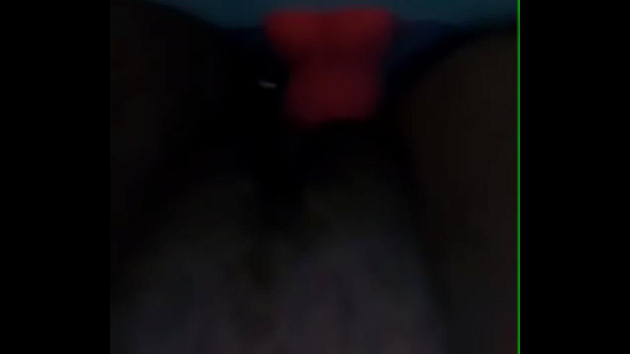 breaking in new dildo!