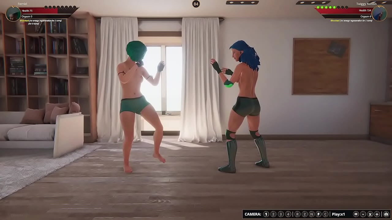 Remiel VS Twiggy [NF3D MMA Female Combat]