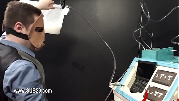 Extreme BDSM asshole action with rope and fucker