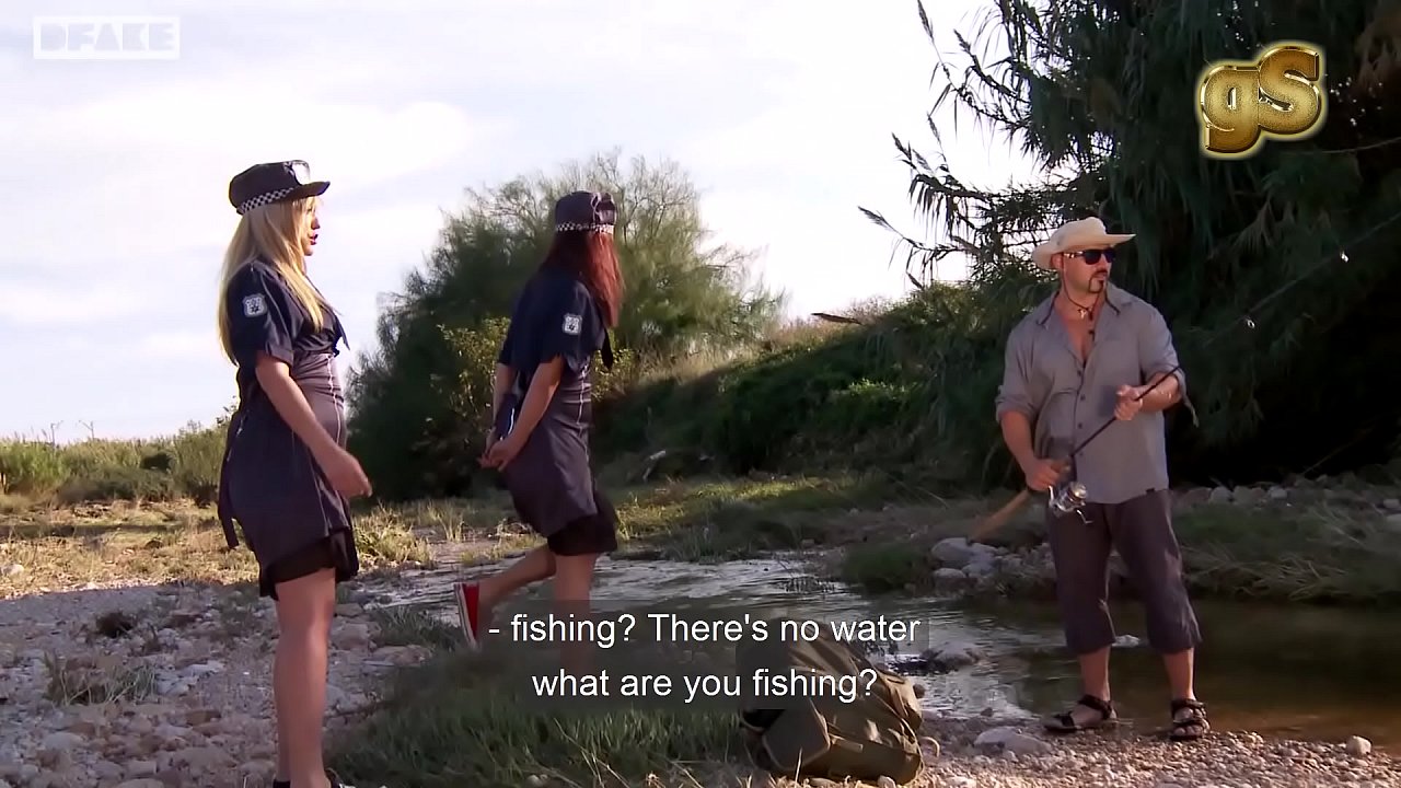 Extreme fishing with Jeremy Fischer - the lesbians cops