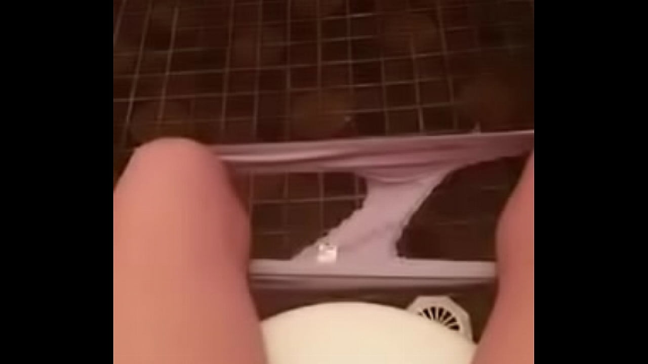 Teen whore hides and is desperate to fuck herself
