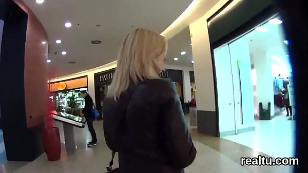 Striking czech teenie is seduced in the hypermarket and rode in pov