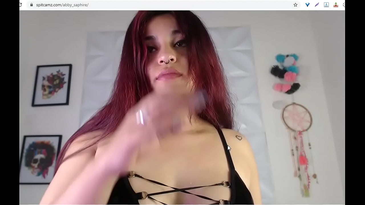 babe licks dildo on mouth