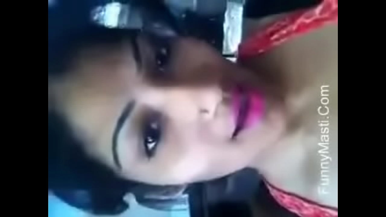 Indian Girl Choosing Banana In Hot Style