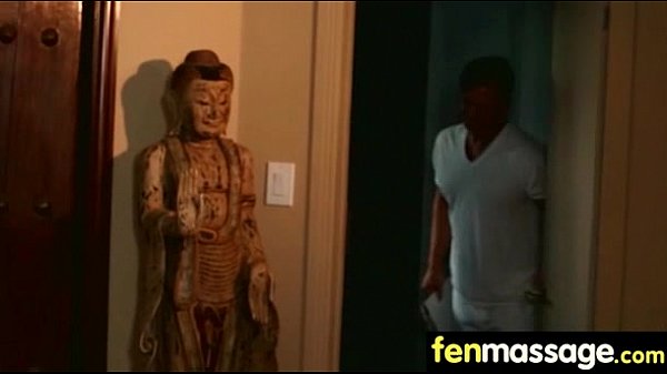 Massage Girl Sucks the Tip for a Tip 18