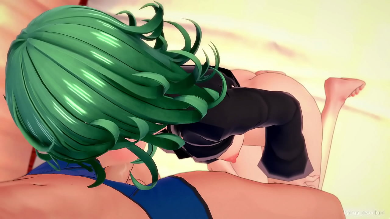 Tatsumaki esta caliente y quiere jugar con una gran polla en su boca