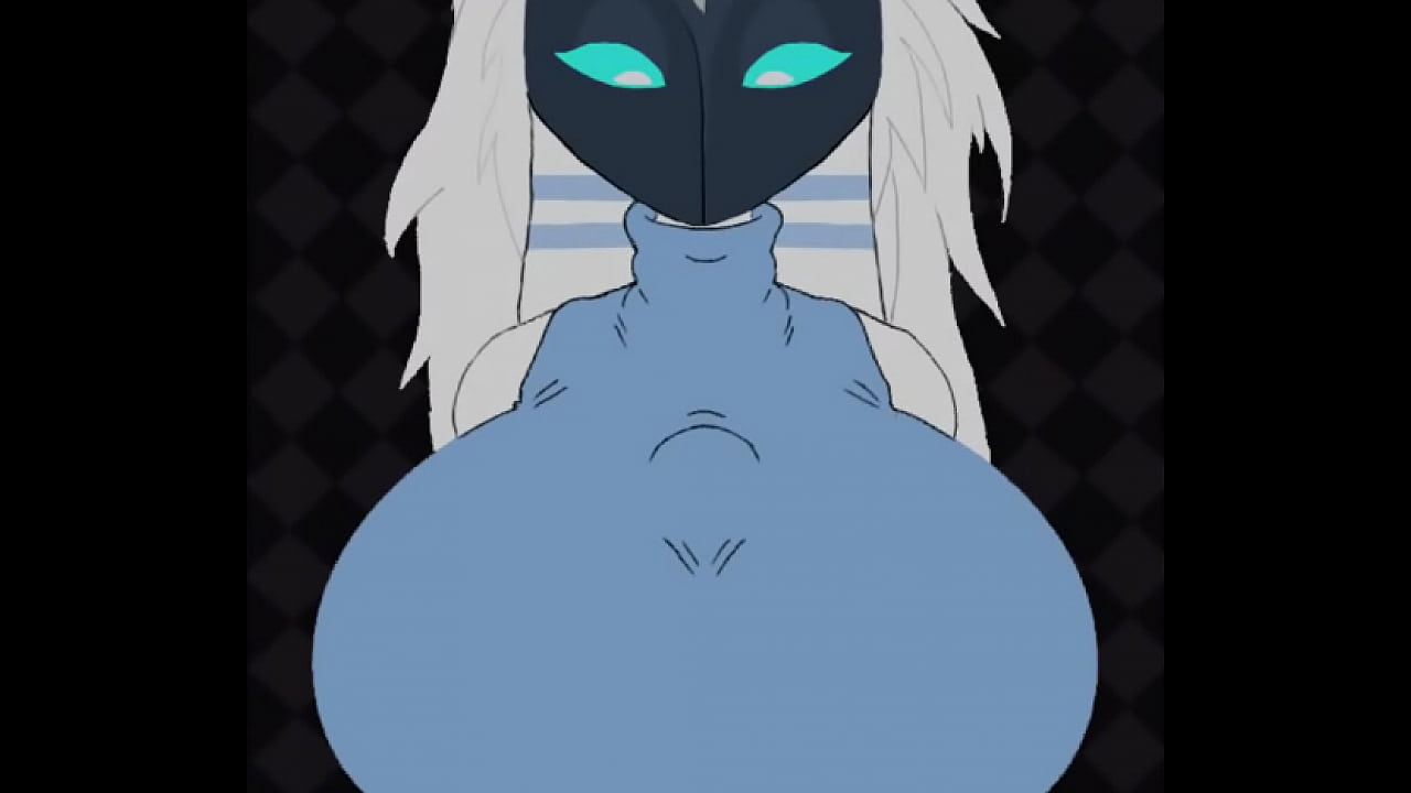 Kindred from LoL fucks by a wolf - BB