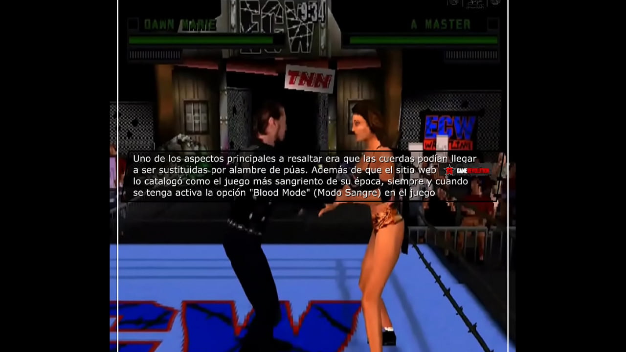 El juego clasificaci&oacute;n M de lucha libre