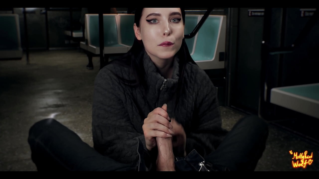 Beautiful stranger sucked me in train -