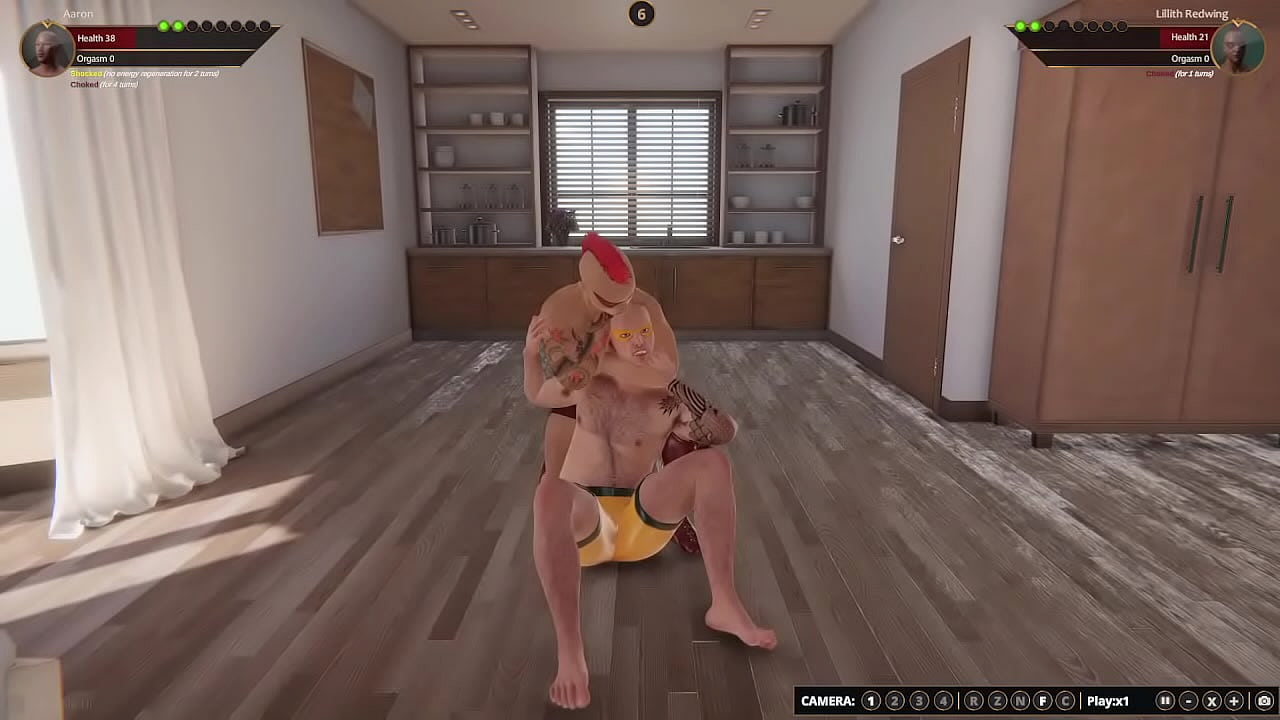 Aaron VS Lillith [NF3D Kinky Combat]