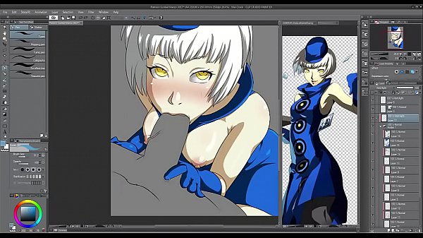 Hentai Speed Painting - Elizabeth (Persona 3)