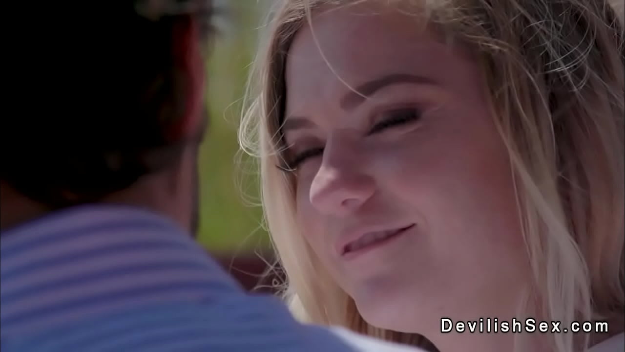 After brought up idea to her husband that she wants to try something new blonde wife Chloe Foster gets yoga lessons from Tyler Nixon and his big cock