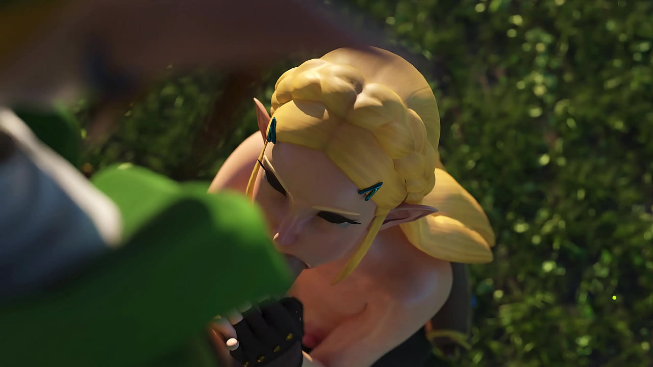 Zelda & Link under the tree