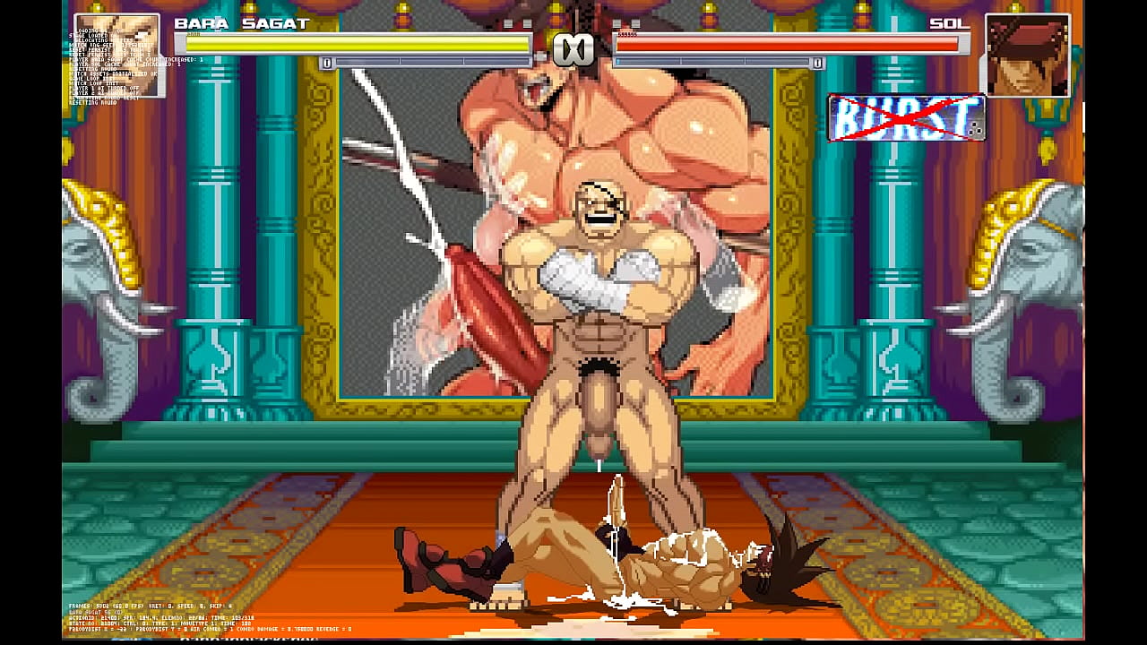 Sol getting fucked hard 2d mugen