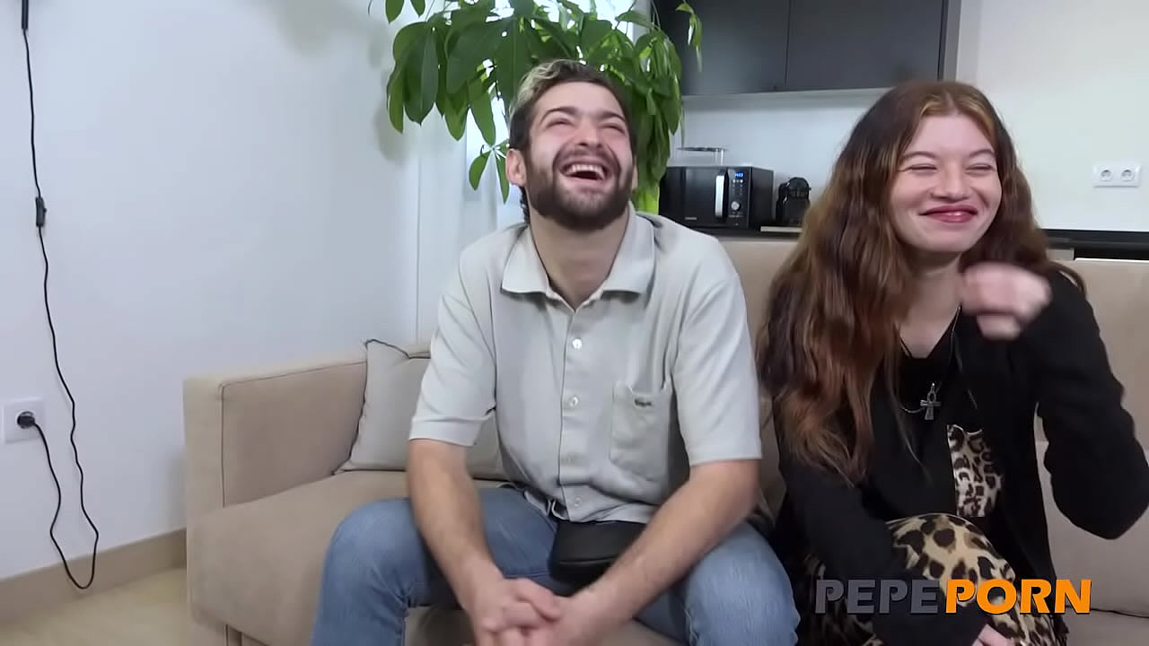 Lovely young couple makes their porn debut with CREAMPIE! Cloe and Michel