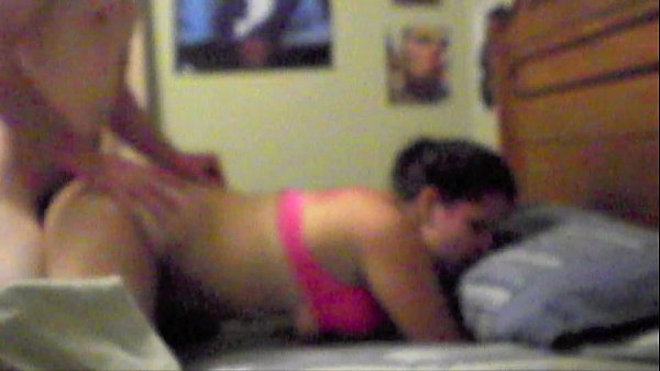 Brunette cheating on cam