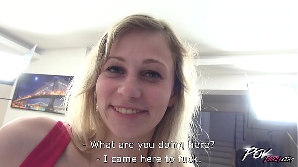 Naughty Blondie Gets Hard Dick In POV