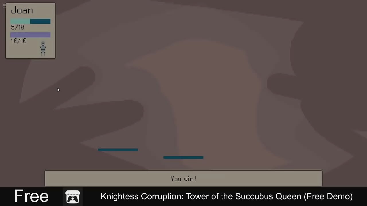 Knightess Corruption  (free game itchio)  Dungeon Crawler