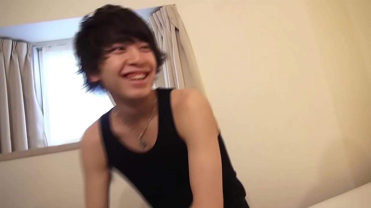 極太巨根の今時ジャニ系男子が生ハメ男女カラミ！japanese gay porn