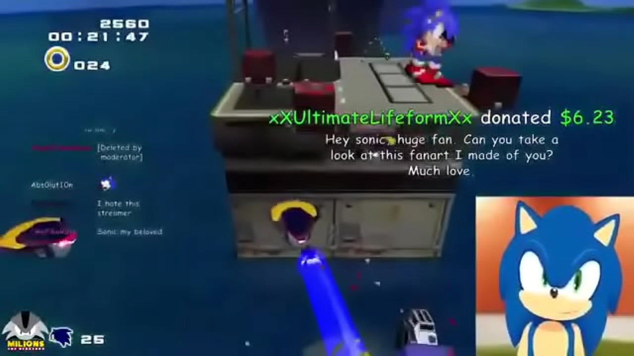 Tails banea a ese idiota