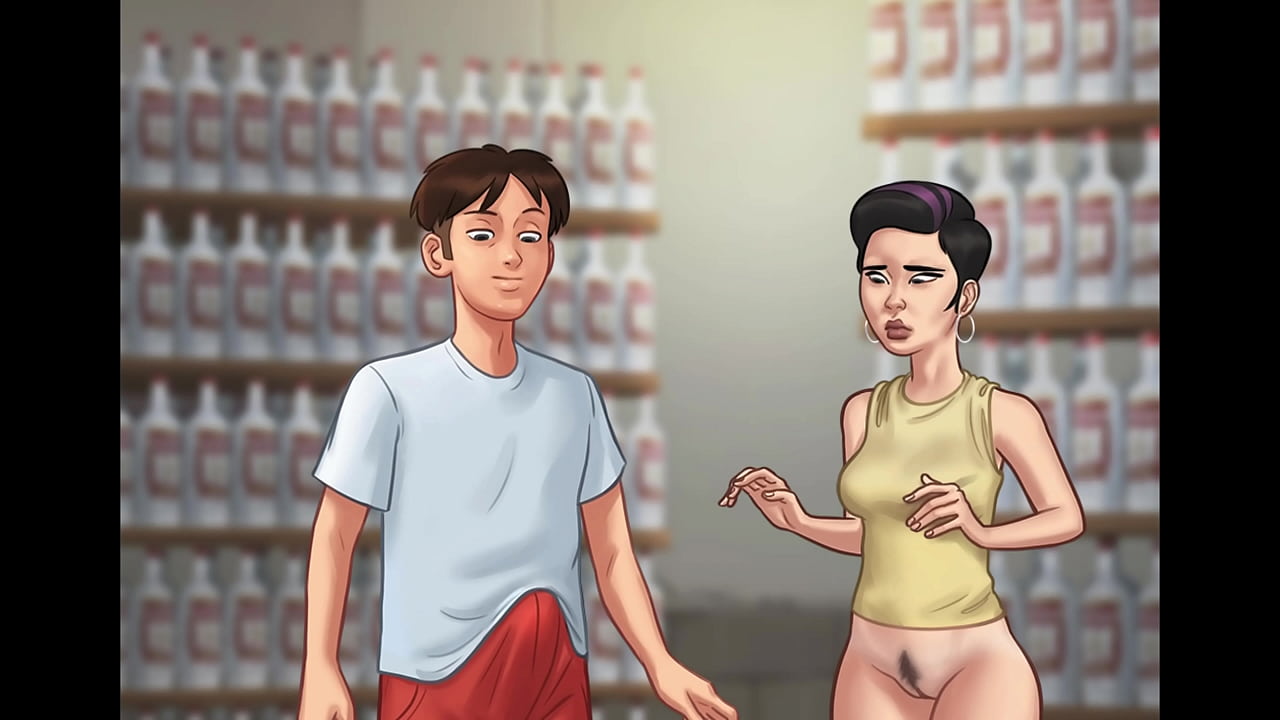 Summertime Saga - Russian workers gets fucked in the backroom