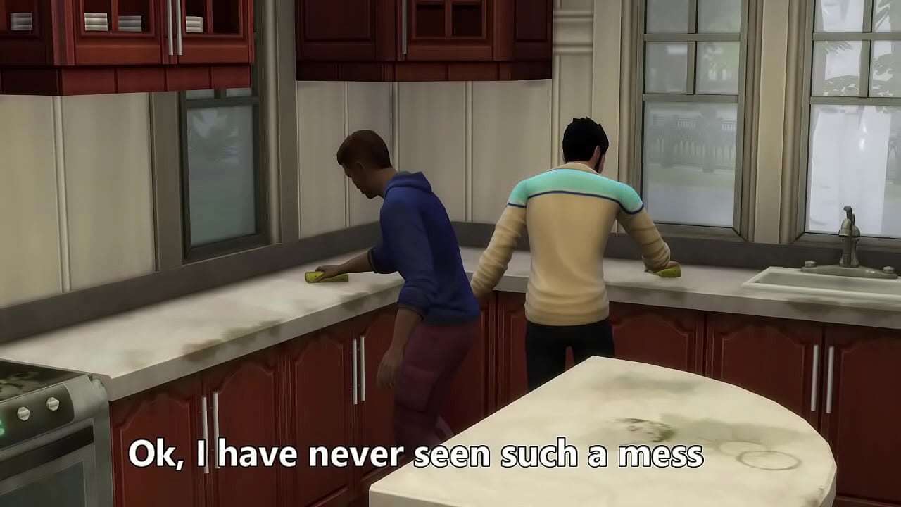 cleaning crew blackmails owner and fucks her