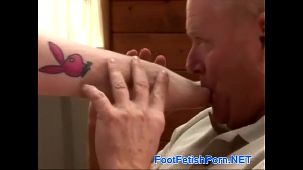 Ann gives her fuckbuddy a wild footjob