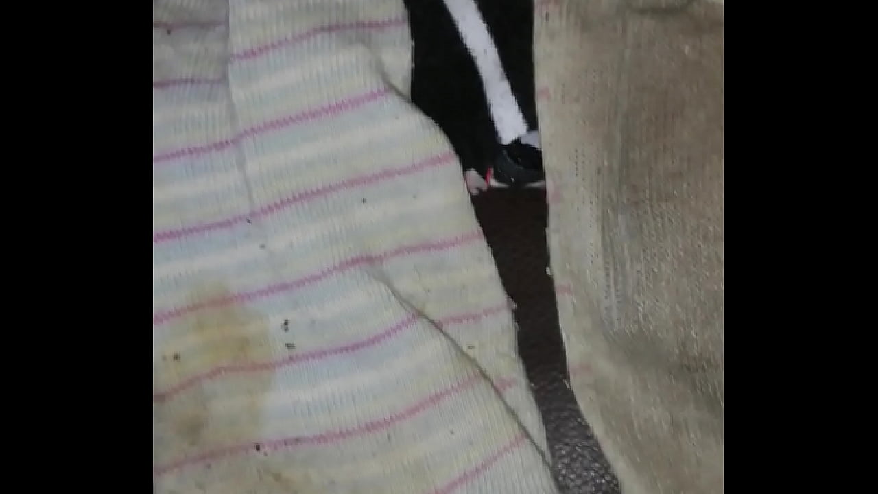 Cum stained ankle socks