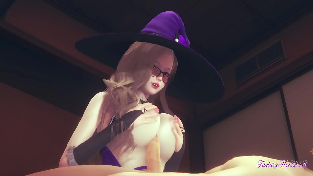 Genshin Impact Hentai - Point Of View Lisa titjob blowjob and penetrated