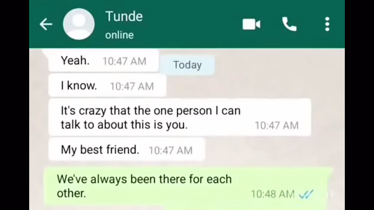 TABOO: Exposing Chat Between sexy Funke and her Neighbor
