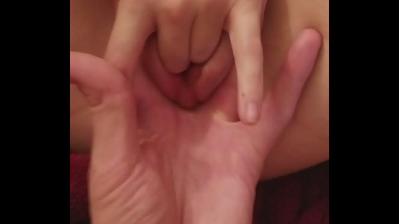 Petite teen has pussy and ass fingered till a huge squirt