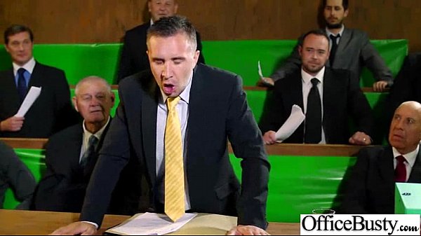 Busty Sexy Worker Girl (jasmine loulou) Get Hard Style Banged In Office clip-19