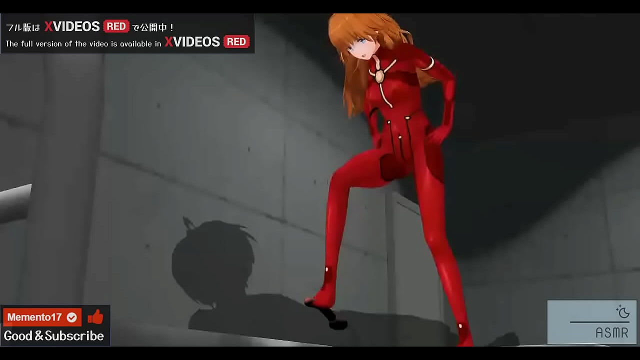 Uncensored Hentai Asuka Footjob