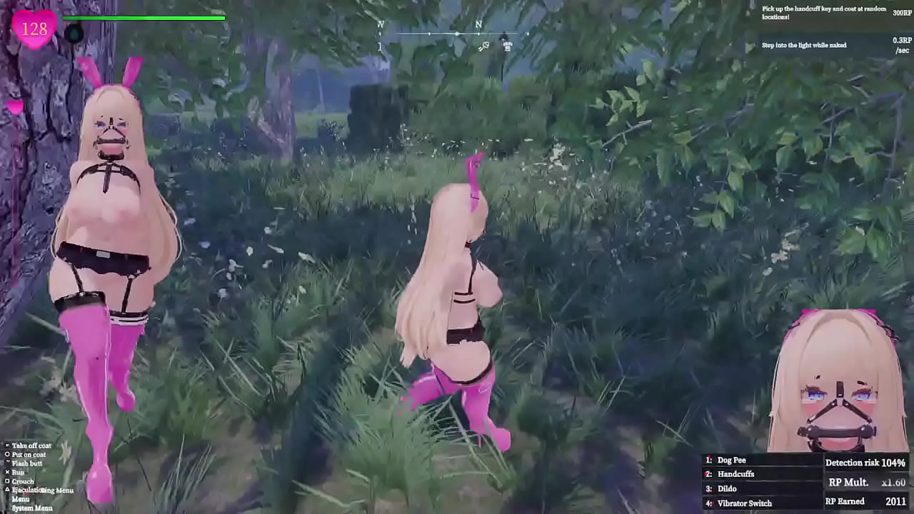 Secret Flasher Manaka - Random missions day and night