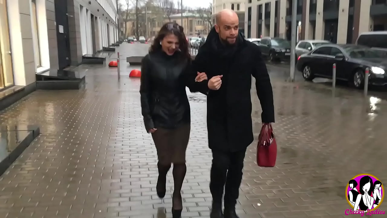 Erika riding on Jean-Marie's hard cock