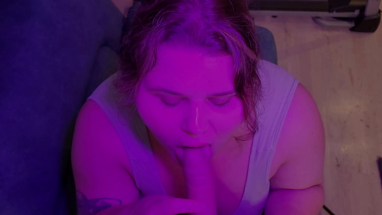 Chubby Sexy Teen Sucked another man's Dick before leaving a party