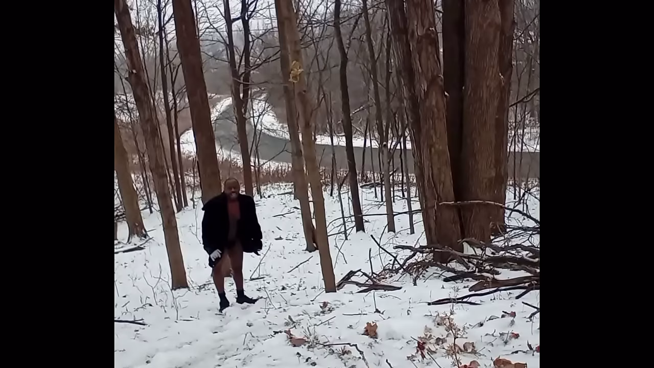 Things I did privately for free in my snowy backyard a little more naked looking around this time of the year last year 1