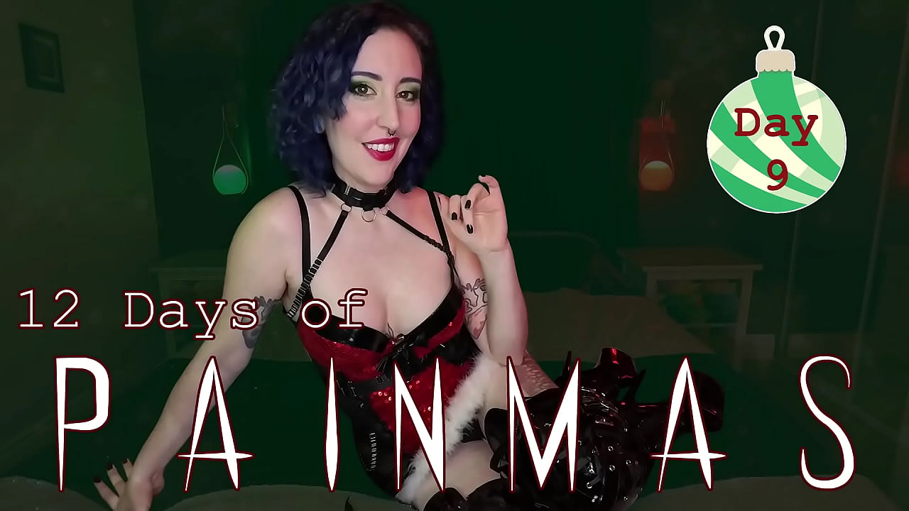 DAY 9 - 12 DAYS OF PAINMAS - Preview - Christmas CBT & Pain Play Slave Tasks by Miss Faith Rae with BDSM Instructions & Femdom POV - HD 1080p MP4