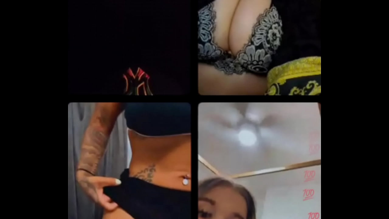 Yasmine Estrada jiggle clap on insta live