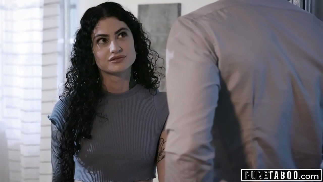 Fucks Her Stepdad's BFF After Being Confronted