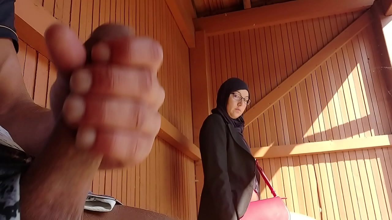 Muslim woman takes her bus and is fiddled with... will she let it happen?