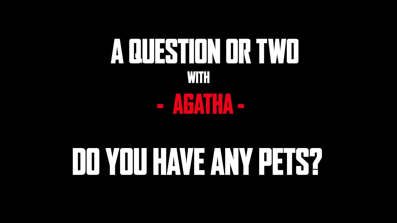 VosAmour girl Agatha talks about her pets!