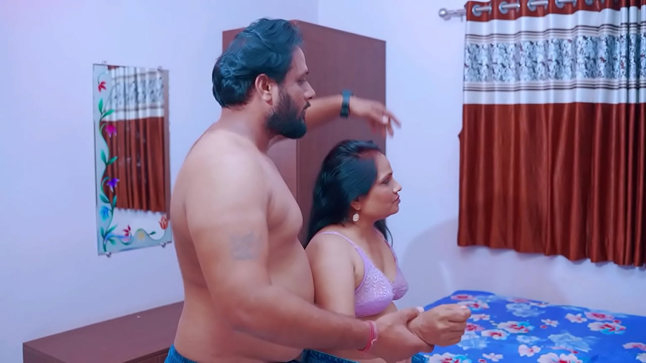 Big boobs milky bhabhi caught by her naughty devar while changing her night dress
