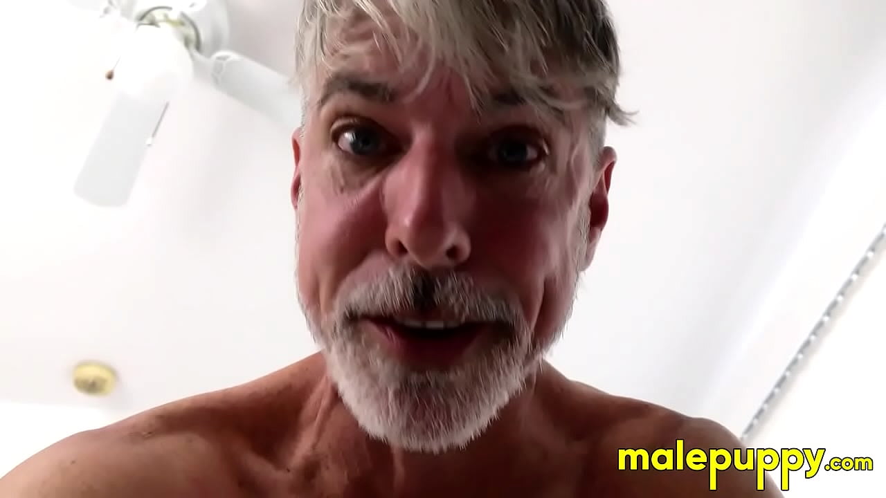 Your step-dad bursts through the door without knocking and catches you jerking to male impregnation fantasy porn.