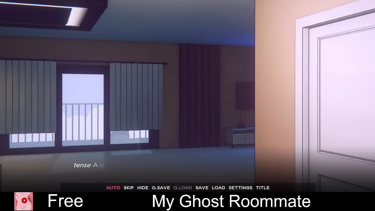 My Ghost Roommate (free game itchio) Visual Novel, 2D, Adult, Eroge, Erotic, Romance, supernatural, game