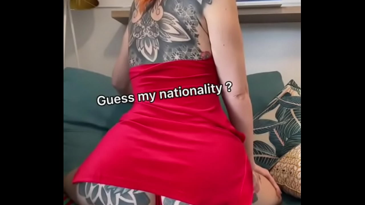 Hot tik tok video with beauty