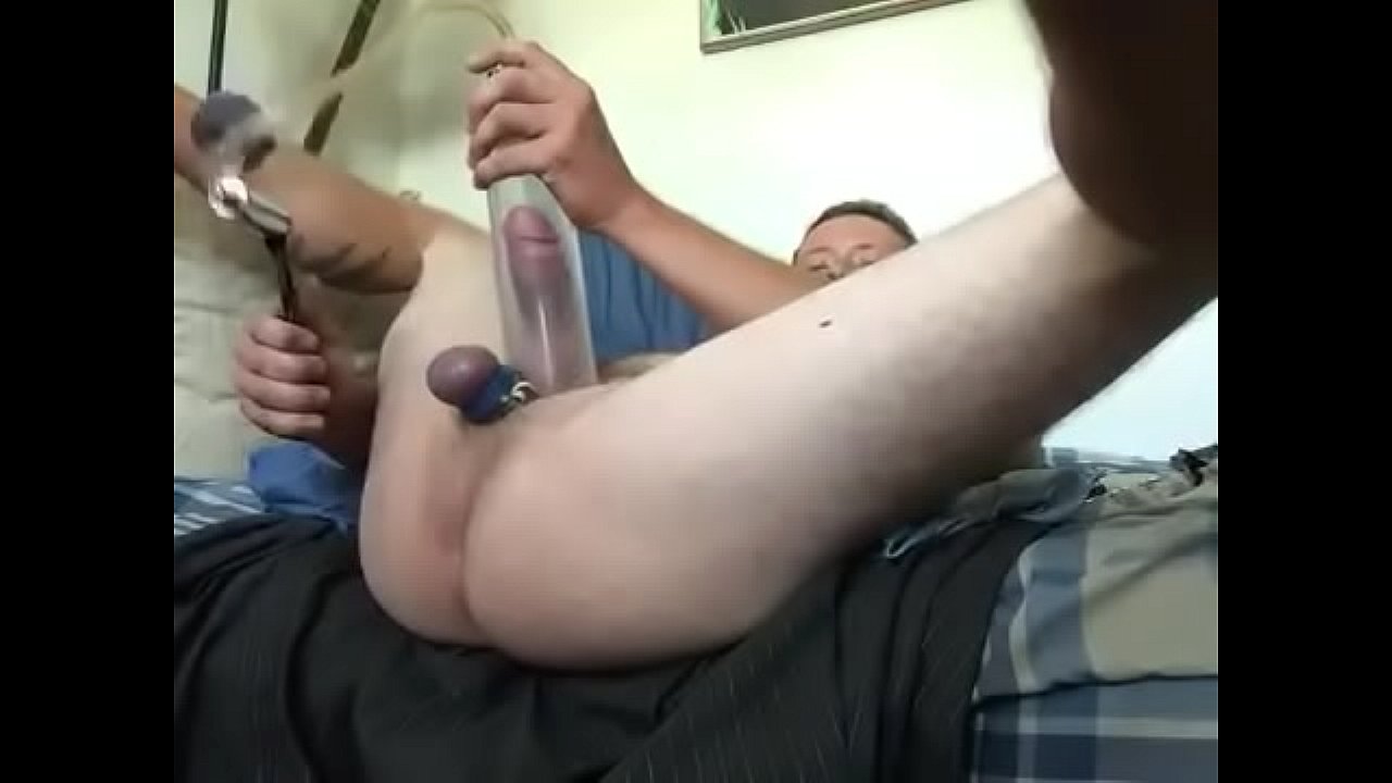 Dick stroking and pumping