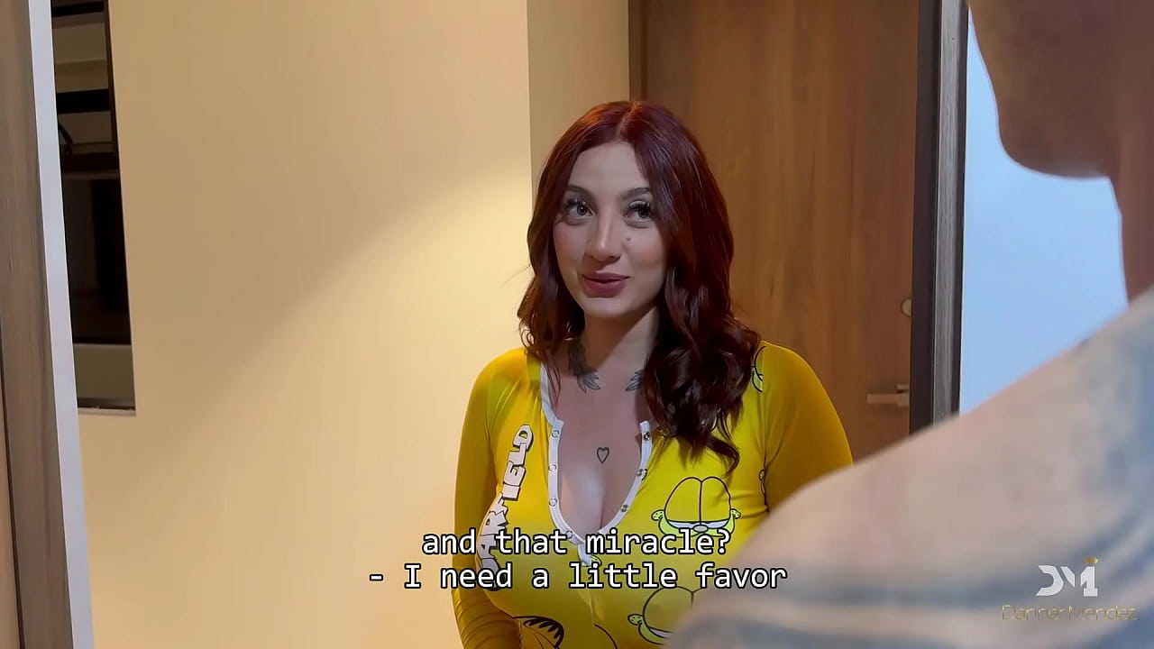 Curvy Colombian fucks with her neighbor, taking all his milk- Danner Mendez & Devil khloee